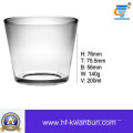 Juego de vasos de vidrio para beber vidrio de alta calidad Kb-Hn029